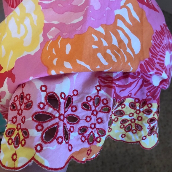 Lilly Pulitzer Vintage Floral Skirt - Picture 2 of 3